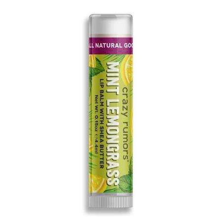 Naturalny balsam do ust Crazy Rumors - Mint Lemongrass 