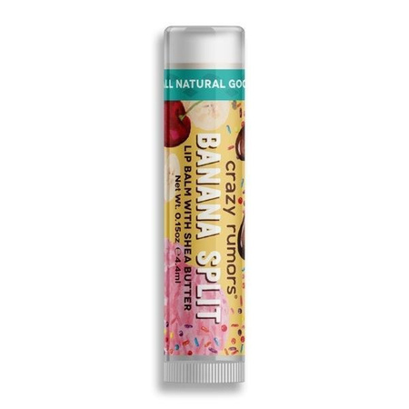 Naturalny balsam do ust Crazy Rumors - Banana Split