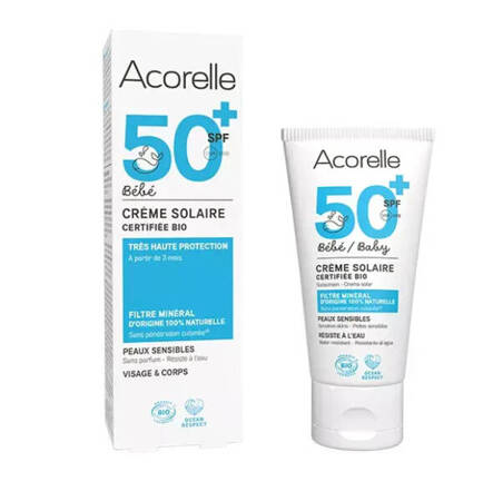 Acorelle Krem Przeciwsłoneczny Baby SPF50+ 50ml – Ochrona dla Twojego Dziecka