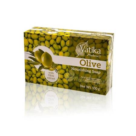 Dabur Mydło Vatika Oliwne - 100 g | Nawilżenie i regeneracja skóry